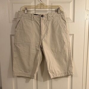 American Rag CIE Men's Tan Flat Front Shorts